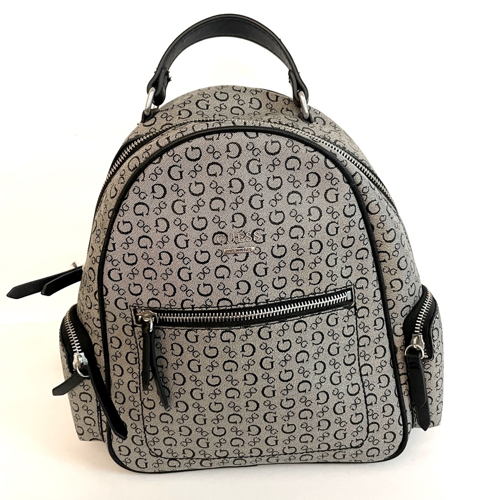 Guess Signature Backpack Black